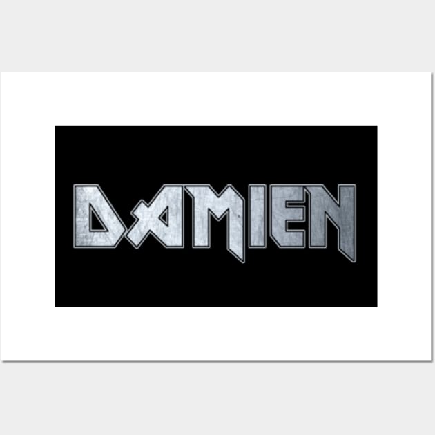 Heavy metal Damien Wall Art by KubikoBakhar